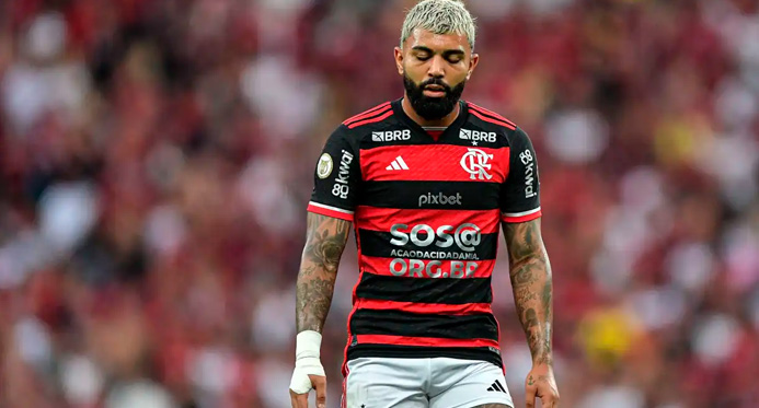 CAS anula processo de Gabigol, e atacante do Flamengo volta a estar suspenso