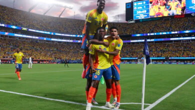 Copa América: com um a menos, Colômbia segura Uruguai e vai à final