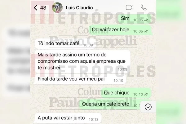 Filho de Lula chama Janja de p*** e colunista mostra suposto print