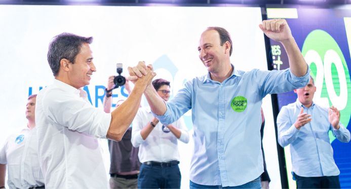 Lucas Scaramussa e Franco Fiorot são oficializados como candidatos à prefeitura de Linhares