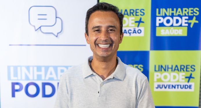 Podemos oficializa candidatura de Lucas Scaramussa à prefeitura de Linhares no próximo dia 25