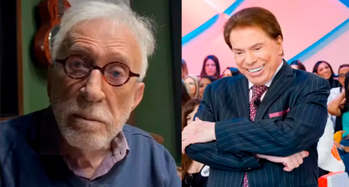 Internado, Moacyr Franco só descobre morte de Silvio Santos depois de três dias