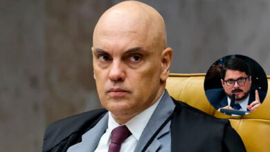 Moraes manda bloquear rede social e R$ 50 milhões do senador Marcos Do Val