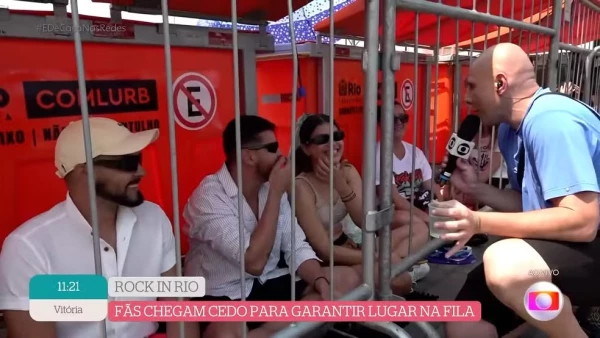 Fãs enfrentam calor intenso no Rock in Rio 2024 e usam estratégias para driblar sensação térmica de 43°C