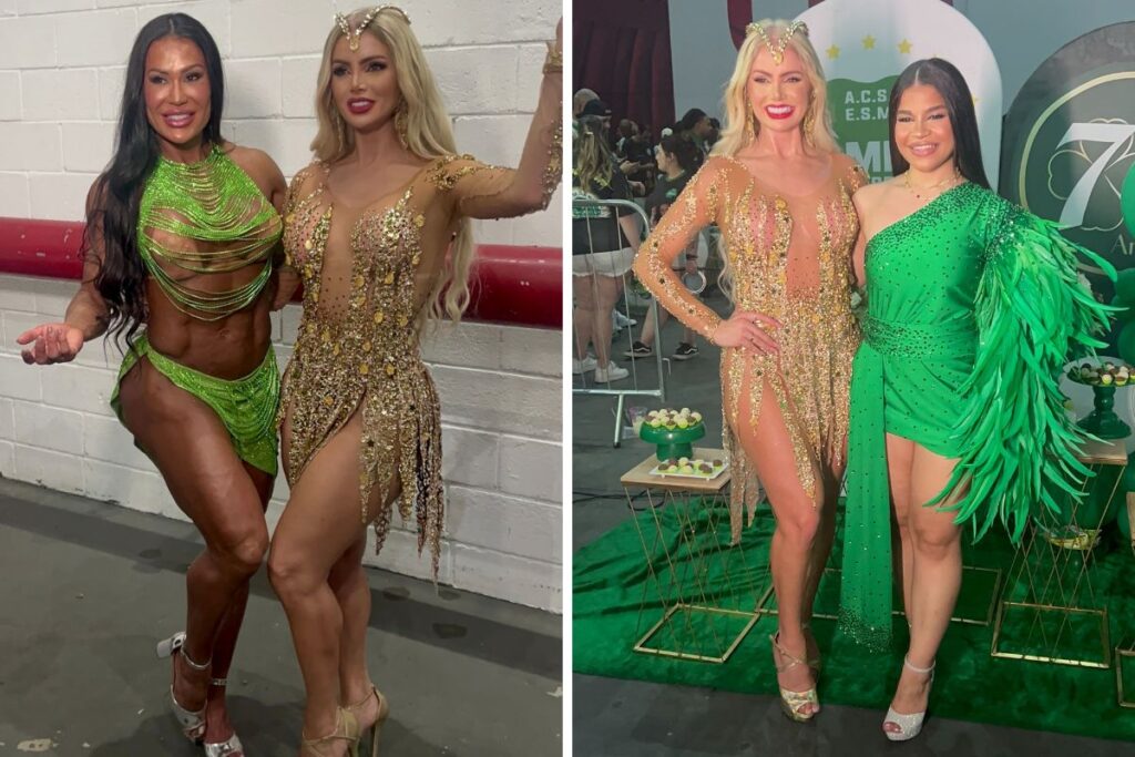 Gracyanne Barbosa, Thalita Zampirolli e Sophia Ferro