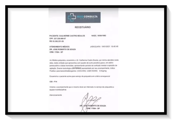Pablo Marçal divulga suposto laudo atestando que Guilherme Boulos faria o uso de drogas
