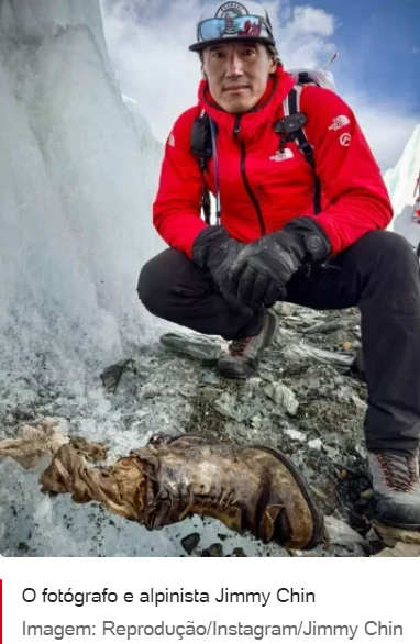 Trágico achado no Everest: pé humano revela destino de alpinista perdido há 100 anos