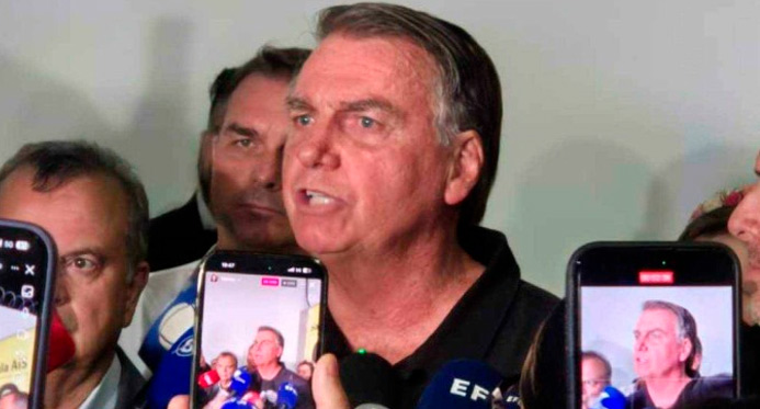 “A palavra golpe nunca esteve no meu dicionário”, diz Bolsonaro após ser indiciado pela PF