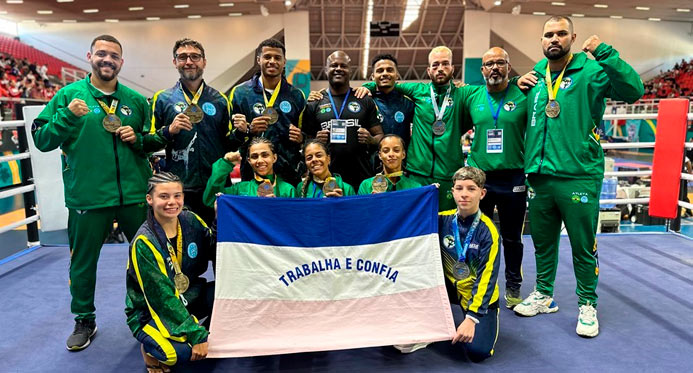 Capixabas se destacam no 13º Pan-Americano de Kickboxing e garantem lugar no pódio em Santiago, Chile