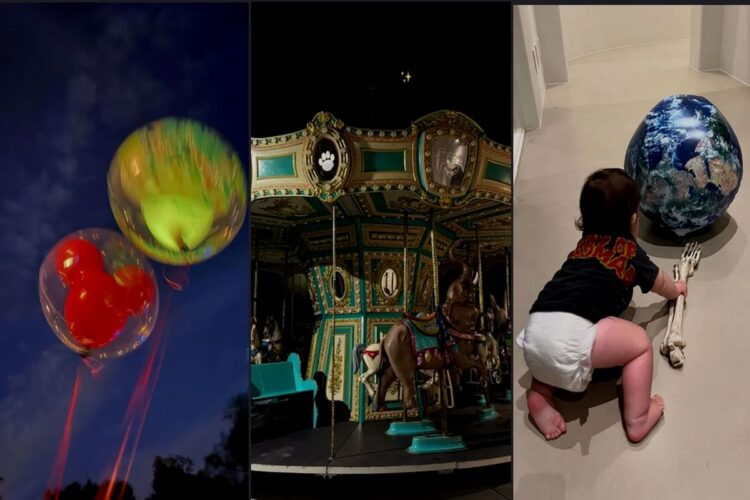 Kourtney Kardashian comemorou com mega festa 1 aninho do filho Rocky