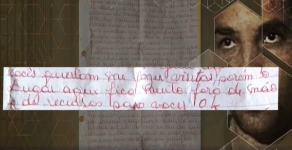 Mãe de Maniaco do Parque revela última carta que recebeu do filho acerca de 3 meses: ‘o lugar aqui fica…’