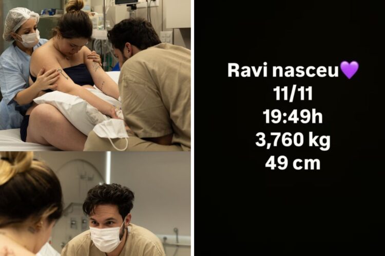 Nasce Ravi, segundo filho de Viih Tube e Eliezer - OFuxico