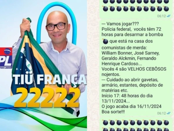 Suspeito de ser homem-bomba diz que colocou explosivos na casa de William Bonner: ‘cuidado ao abrir gavetas’