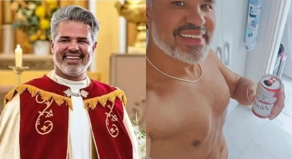 Vaza fotos íntimas do padre Fábio Marsaro com outros homens: redes sociais dele foram suspensas