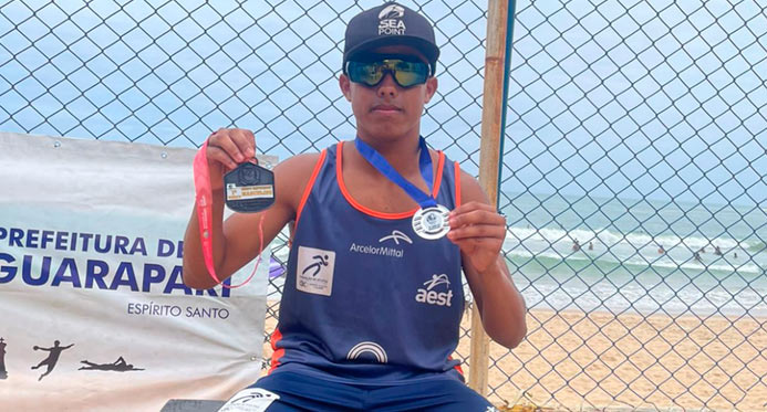 Atletas capixabas disputam regional sudeste do Campeonato Brasileiro de Vôlei de Praia sub-23