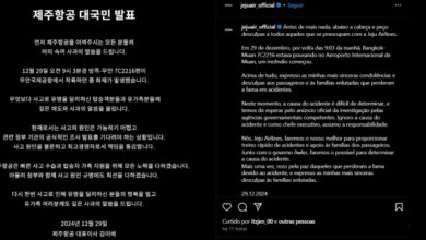 Esse é o pedido de desculpas de companhia aérea em acidente de avião com 181 pessoas