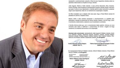 Família de Gugu emite comunicado sobre fim da briga pela herança - OFuxico