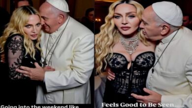 Madonna gera polêmica com fotos editadas com o Papa Francisco