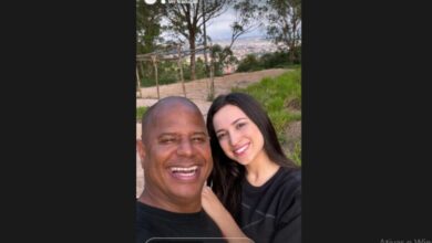 stories de Marcelinho Carioca assumiundo nova namorada