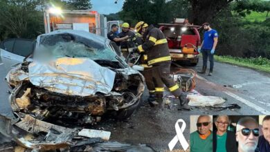 Tragédia: Identificadas as quatro vítimas fatais de um acidente grave; todos eram da mesma família