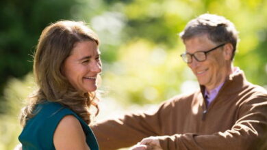 Melinda e Bill Gates sorrindo