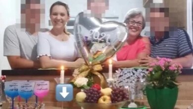 Foto em família: nora aparece ao lado de Zeli e agora foi presa suspeita de colocar veneno em bolo de Natal