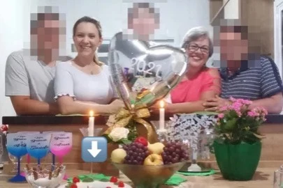 Foto em família: nora aparece ao lado de Zeli e agora foi presa suspeita de colocar veneno em bolo de Natal