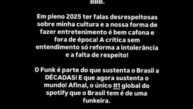 Postagem de Lellê