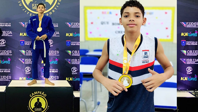 Campeonato Estadual de Jiu-Jitsu: Mickael Souza é um dos grandes nomes da 1ª etapa