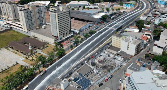 Governo do Estado inaugura obras do Viaduto Dona Rosa em Cariacica