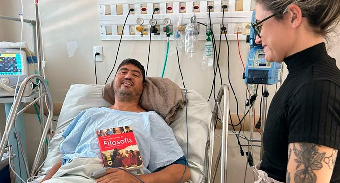 Projeto ‘Ativamente’ leva atividades lúdicas a pacientes internados em hospital no ES