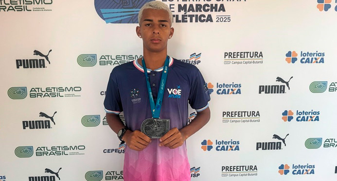 Capixaba conquista prata e vai representar o Brasil no Campeonato Pan-Americano de Marcha Atlética