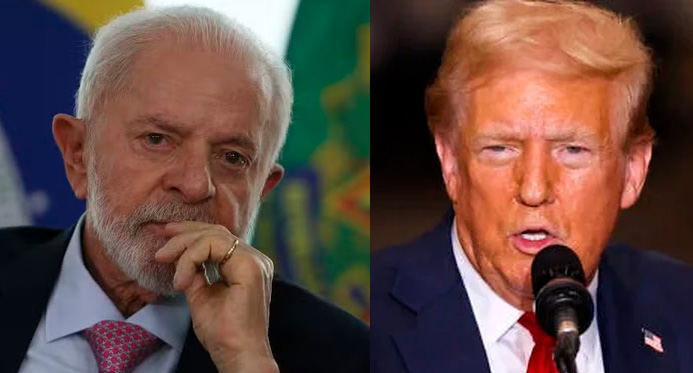 Não adianta Trump ficar gritando de lá, eu aprendi a não ter medo, diz Lula