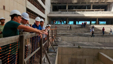 Governador realiza visita técnica às obras do Cais das Artes