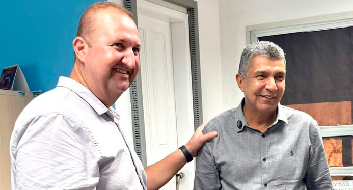 Prefeito e secretário de Estado do Desenvolvimento debatem ParklogBR/ES em Sooretama