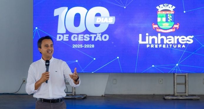 Scaramussa apresenta balanço dos 100 primeiros dias de gestão em Linhares