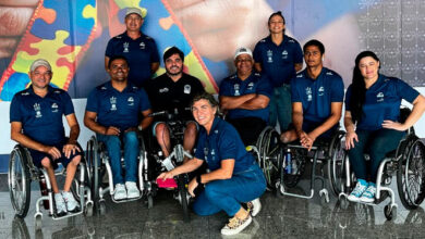 Sete paratletas do Estado participam de disputa internacional de tênis em cadeira de rodas