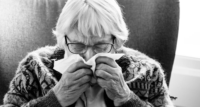 Influenza A é a principal causa de mortes por SRAG em idosos no Brasil