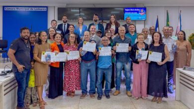 Líderes comunitários são homenageados em Linhares