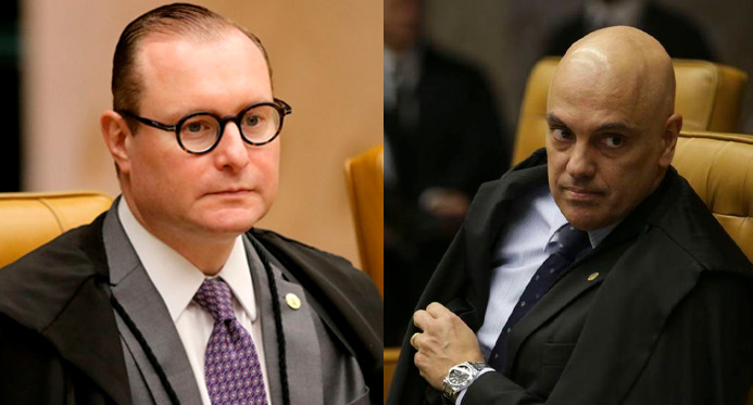 Nomes de Moraes e Zanin constavam em anotações de grupo de extermínio
