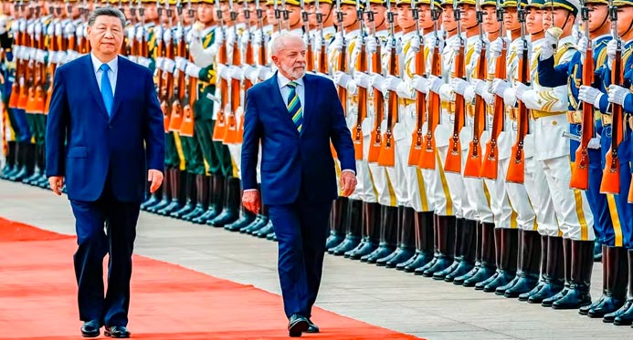 “Relação entre Brasil e China nunca foi tão necessária”, diz Lula