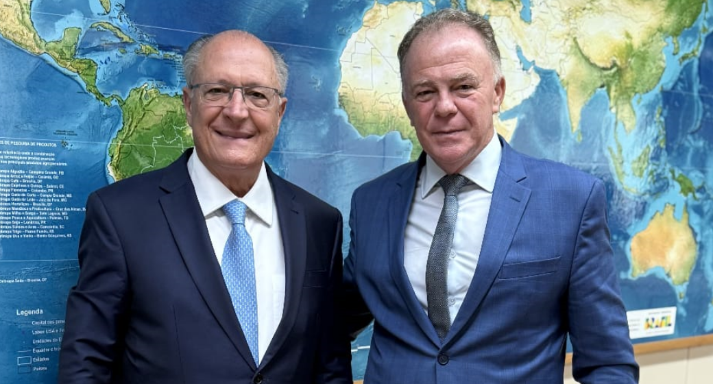 Casagrande se reúne com Alckmin para discutir impacto de taxação de Trump