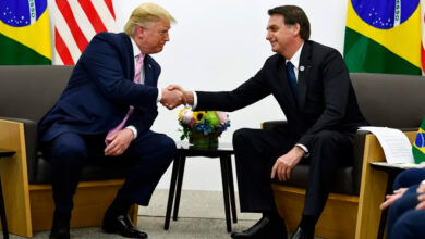 "Deixem Bolsonaro em paz", diz Trump ao criticar ação contra ex-presidente