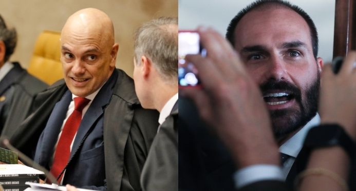 Moraes bloqueia contas e bens de Eduardo Bolsonaro por suspeita de envolvimento em trama golpista