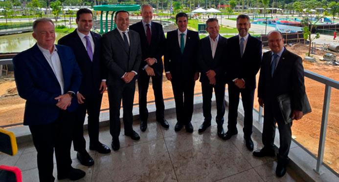 Governador Casagrande participa de reunião do Fórum Nacional dos Governadores, no Pará
