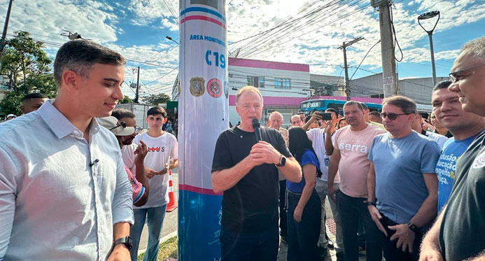 Governo do ES inaugura totem de segurança no município de Serra
