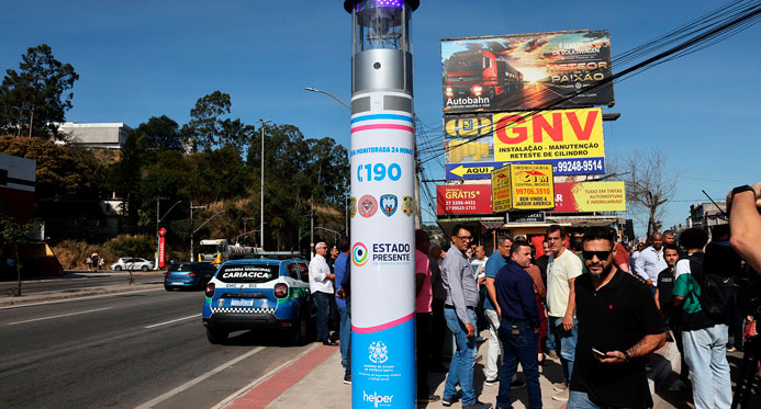 Governo do Estado inaugura novo Totem de Segurança em Cariacica