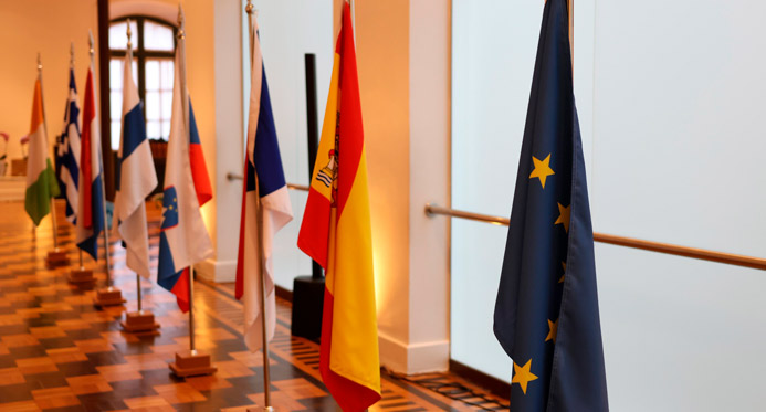Casagrande recebe embaixadores da União Europeia em agenda sobre Federalismo Climático
