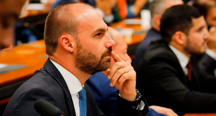 Conselho de Ética da Câmara instaura processo contra Eduardo Bolsonaro