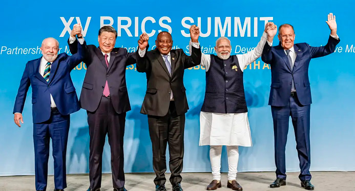 Líderes do Brics conversam sobre tarifaço e guerras em reunião virtual